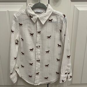 JANIE AND JACK DRESS SHIRT BOY